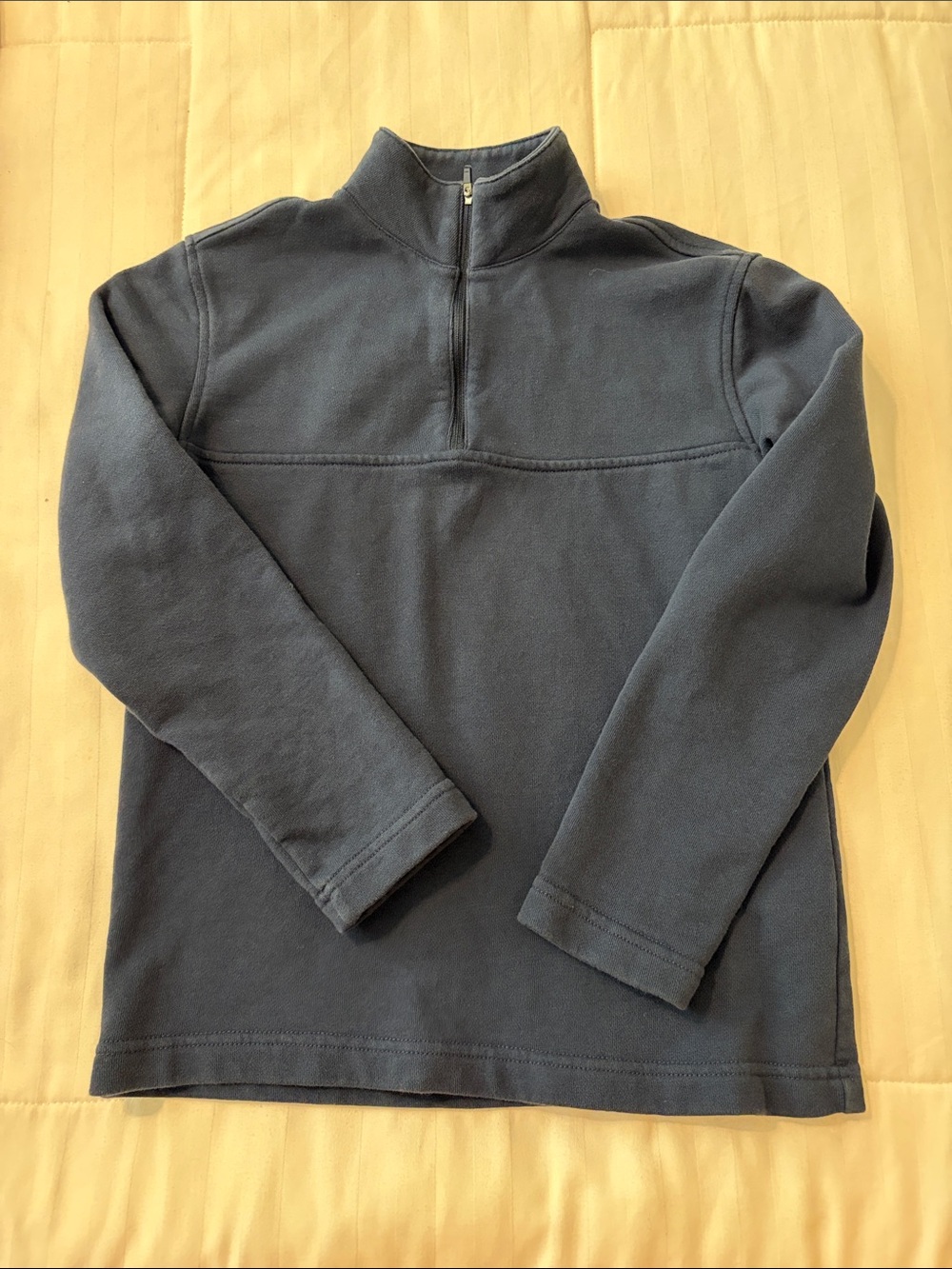 Southern Tide Boys Navy Half-Zip Pullover